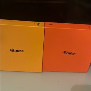 Butter Yellow and Orange Home Decor Set